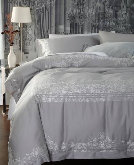 MM Linen - Laurient Duvet Set - Silver